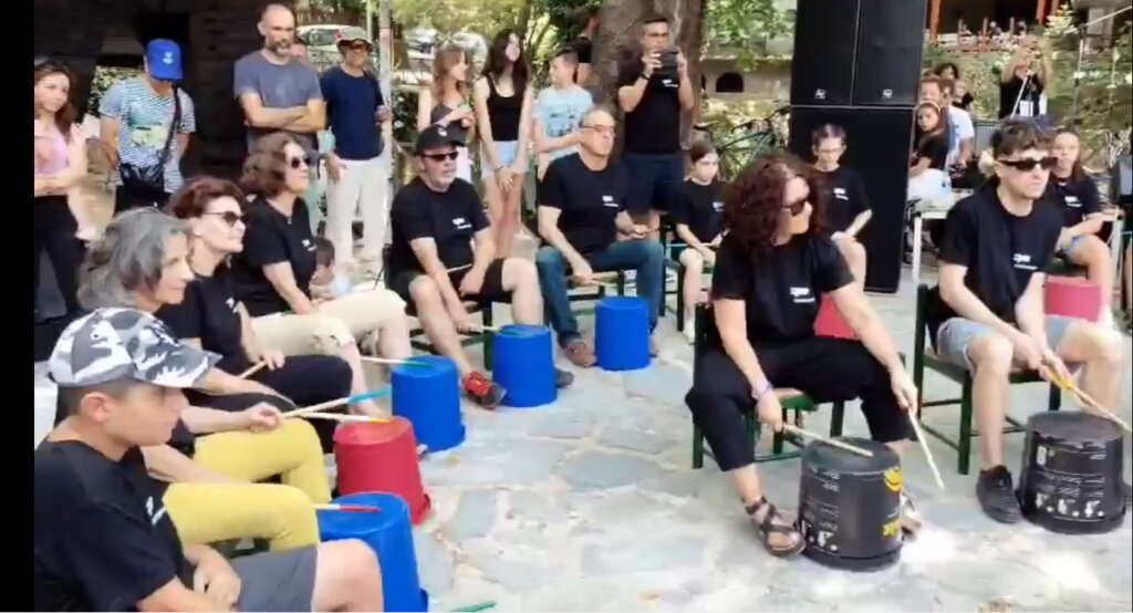 Bucket Drumming Team @TownBy The River Festival 3